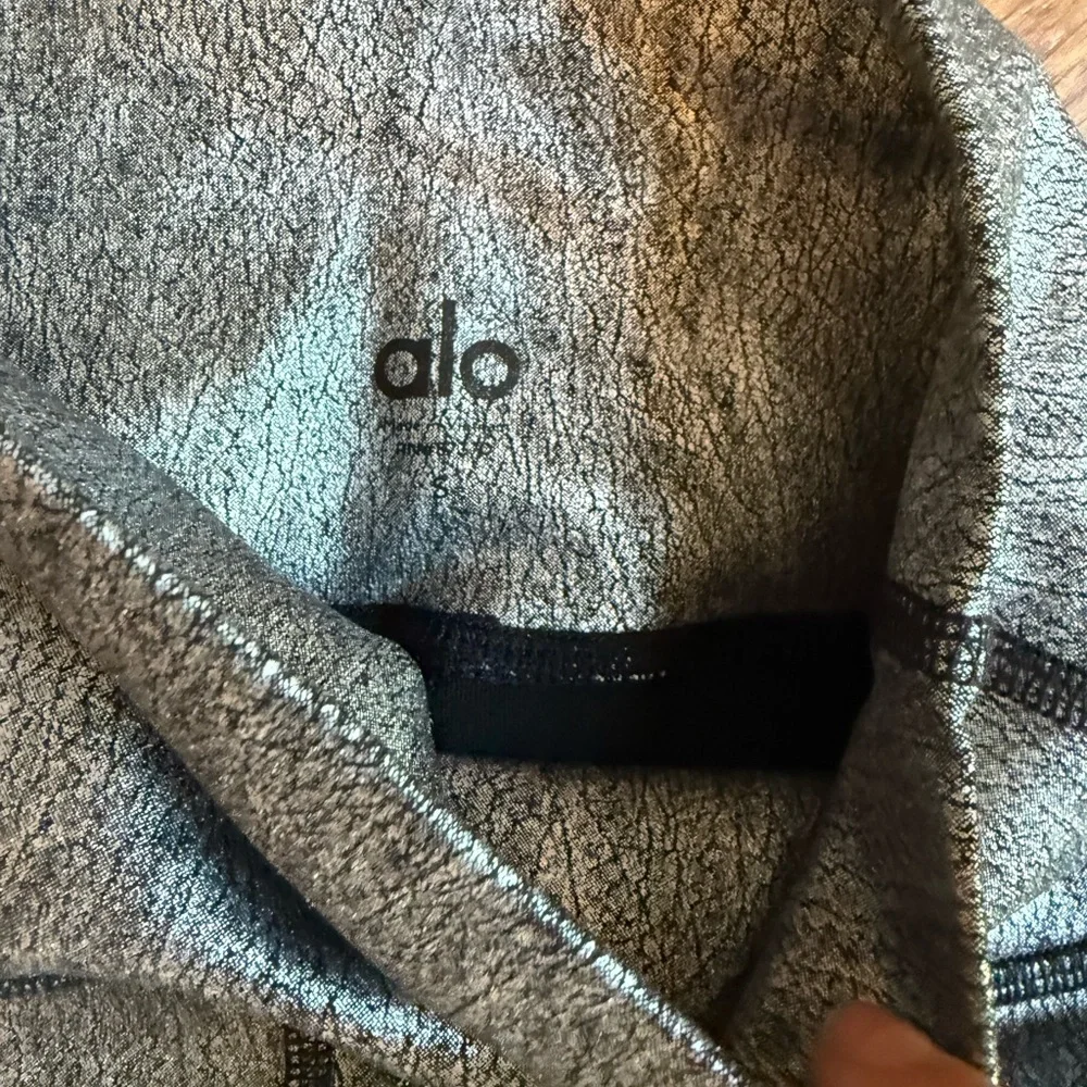 ALO Airbrush Metallic High Rise Leggings 3 Pairs size: Small